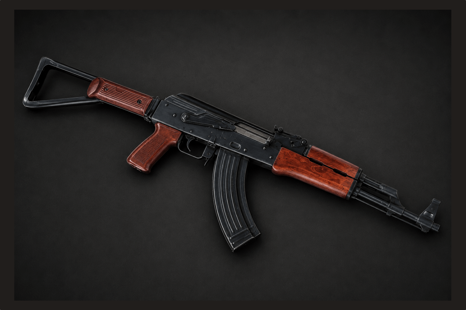 KGB Package AK shooting experience at an indoor range with instructor supervision
