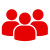 Groups icon showing multiple people